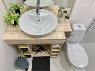 Апартаменты 2х-уровневые апартаменты с террасой в центре Витебска Витебск Апартаменты с террасой-37